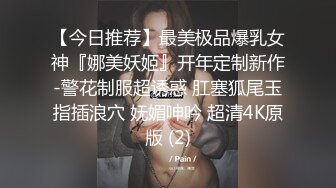 【今日推荐】最美极品爆乳女神『娜美妖姬』开年定制新作-警花制服超诱惑 肛塞狐尾玉指插浪穴 妩媚呻吟 超清4K原版 (2)